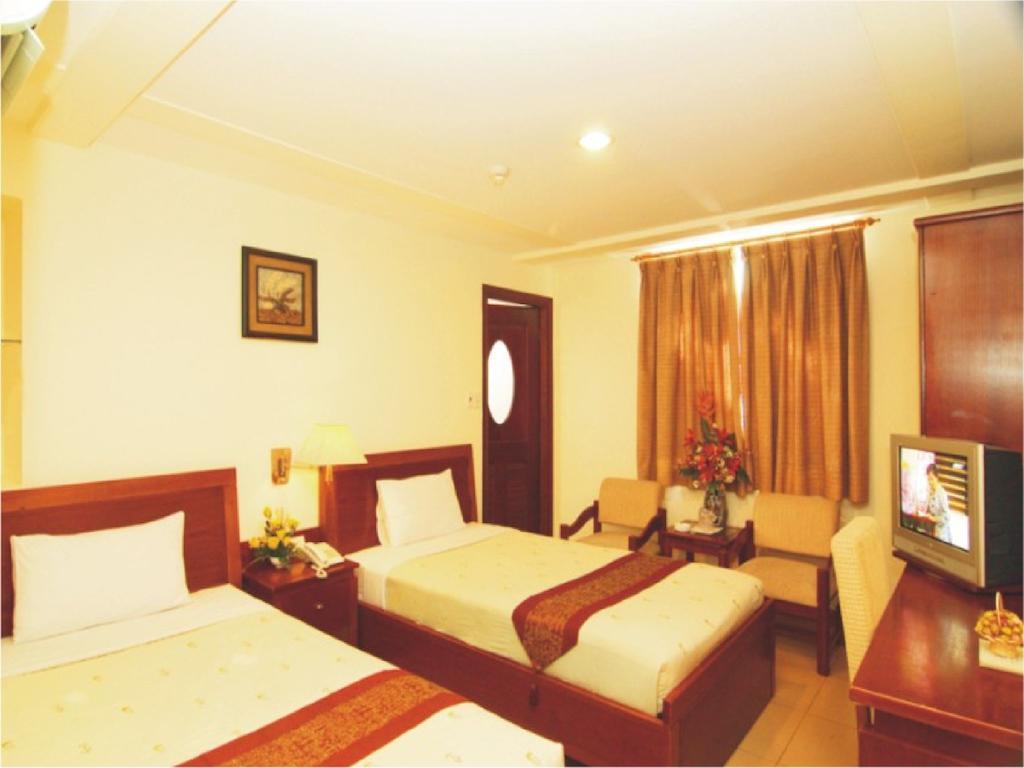 Lac Vien Hotel โฮจิมินห์ซิตี้ ภายนอก รูปภาพ